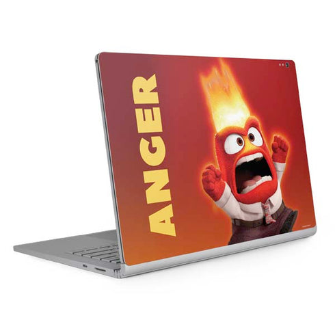 Disney Inside Out Anger Portrait Surface Book 2 13.5in Skin